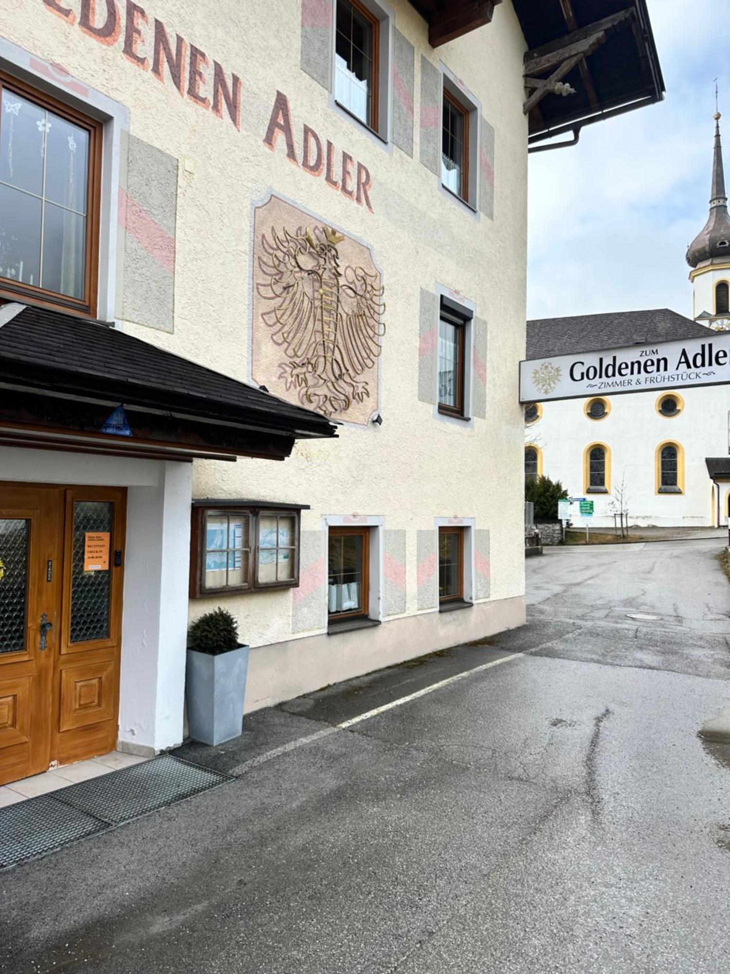 Goldener Adler Bed & Breakfast Scharnitz Exterior photo